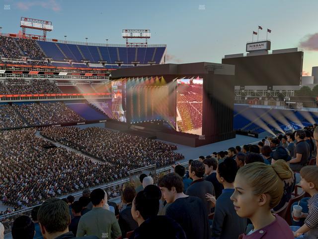 Nissan Stadium - Section 214 Seat View