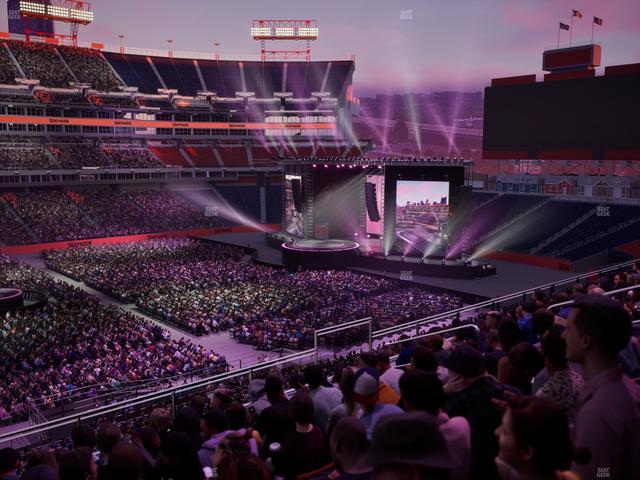 Nissan Stadium - Section 214 Seat View