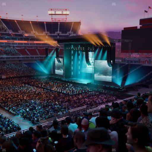 Nissan Stadium - Section 214 Seat View