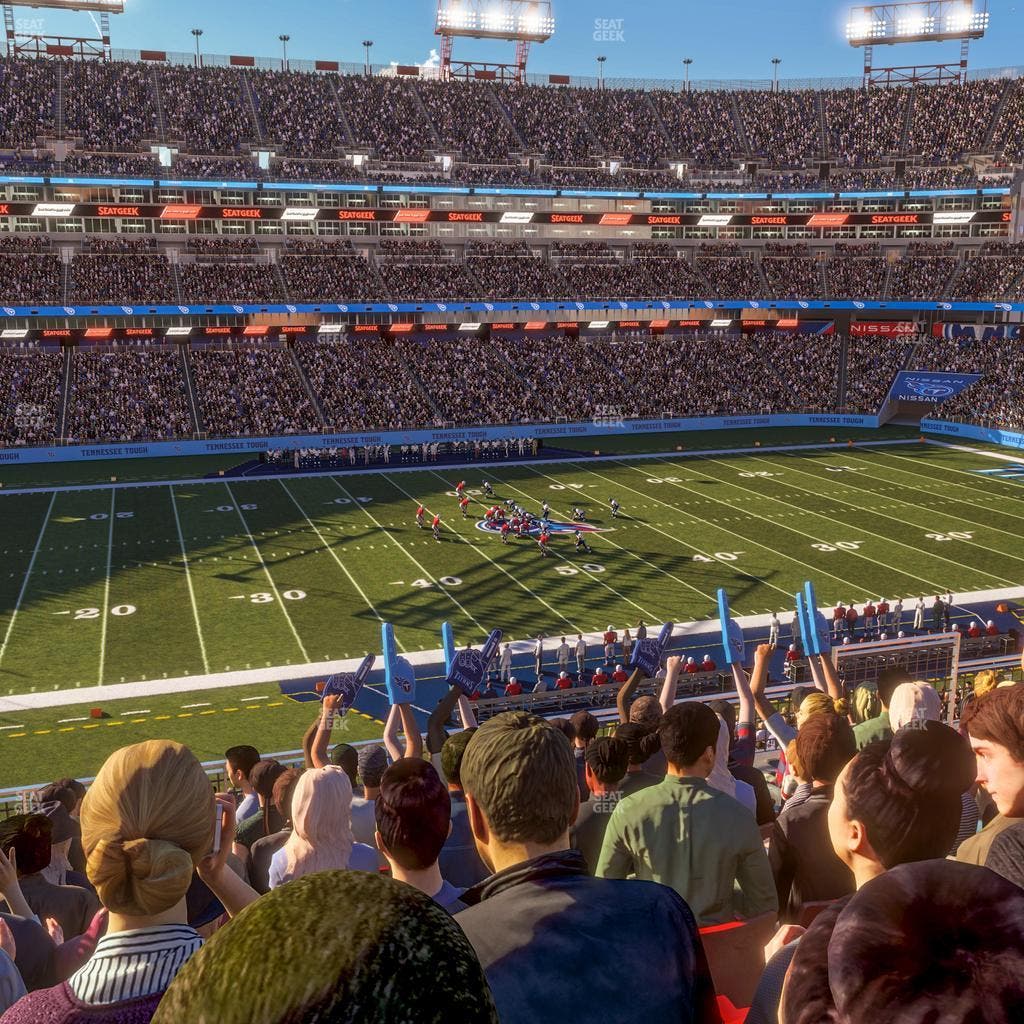 Nissan Stadium - Section 214 Seat View