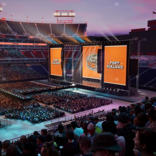 Nissan Stadium - Section 214 Seat View