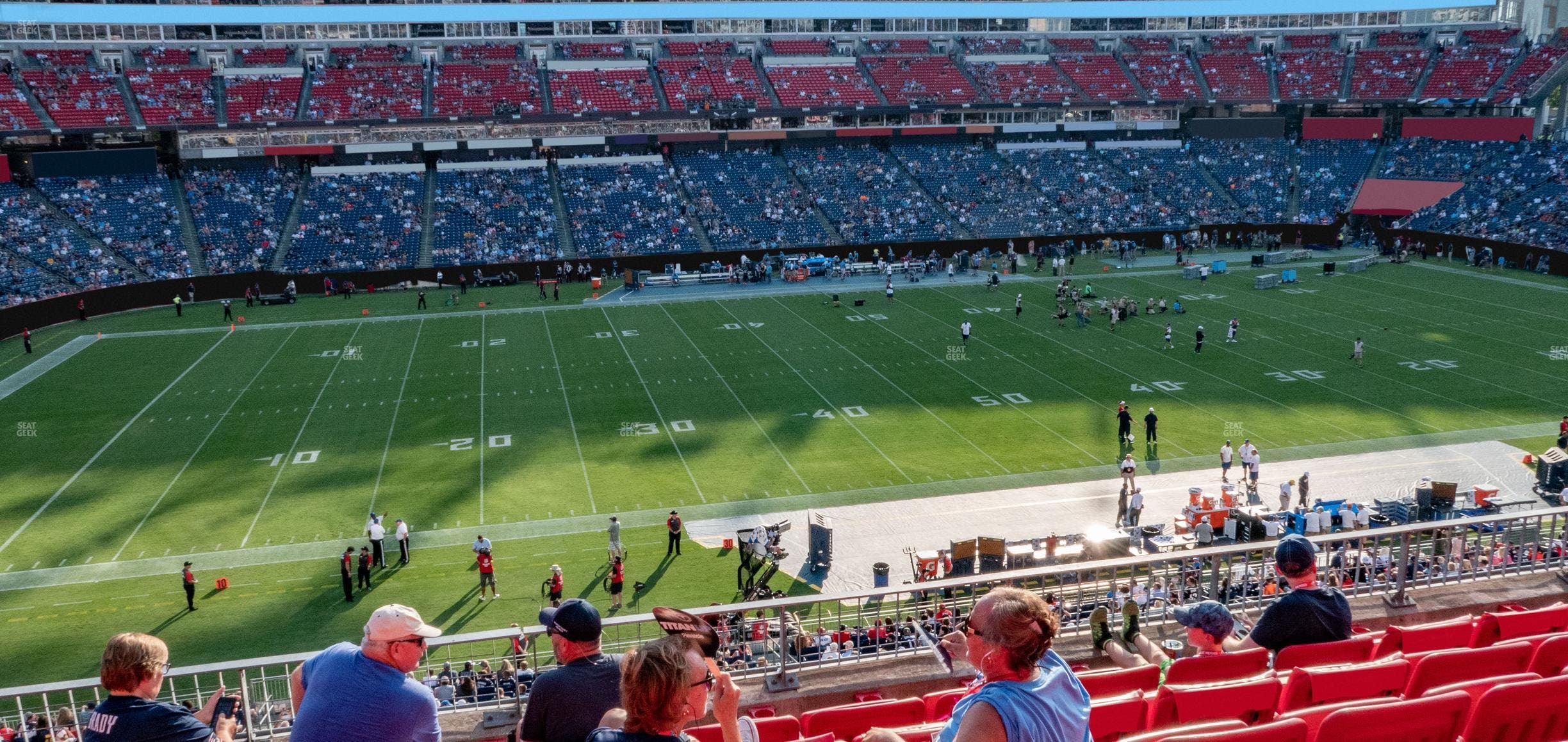 Nissan Stadium - Section 214 Seat View