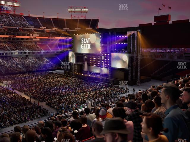 Nissan Stadium - Section 214 Seat View