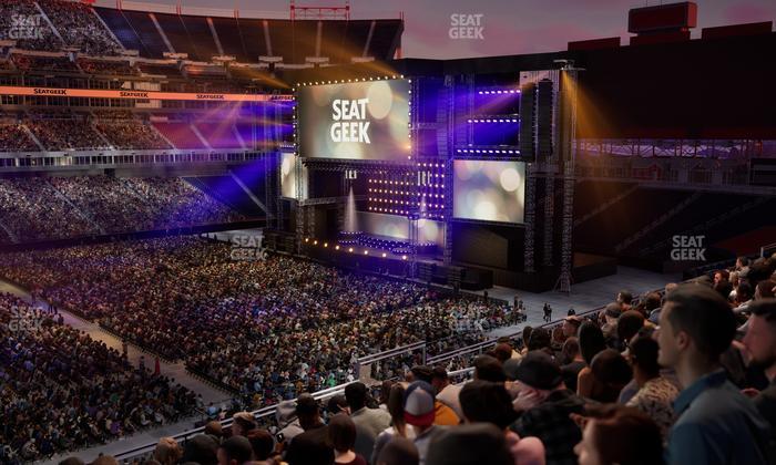 Nissan Stadium - Section 214 Seat View