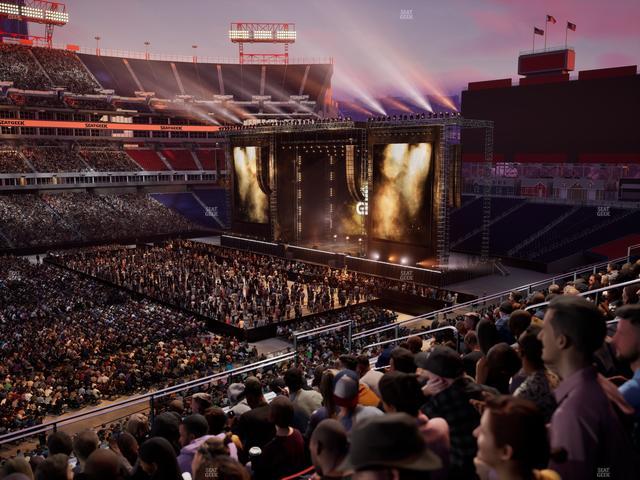 Nissan Stadium - Section 214 Seat View