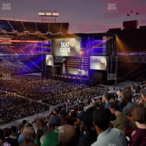 Nissan Stadium - Section 215 Seat View