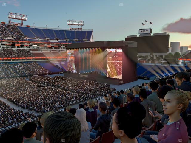 Nissan Stadium - Section 215 Seat View