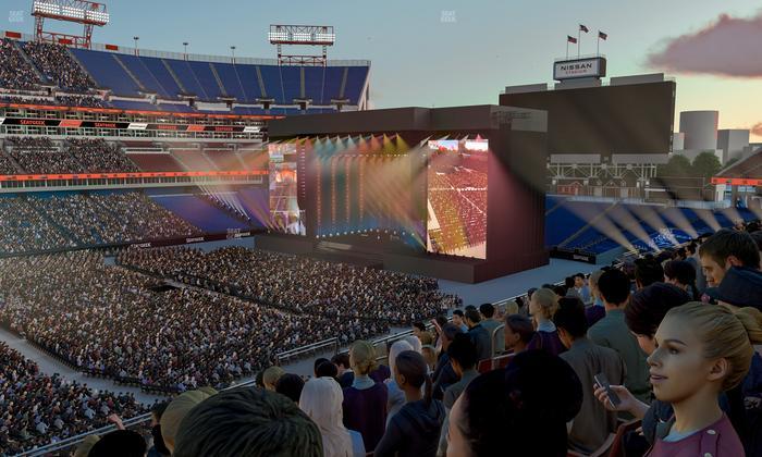 Nissan Stadium - Section 215 Seat View