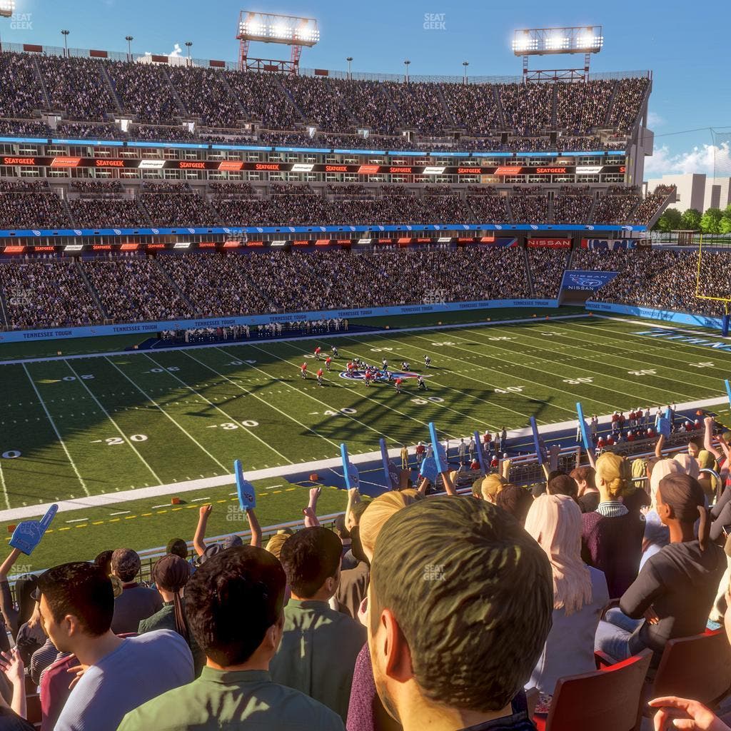 Nissan Stadium - Section 215 Seat View