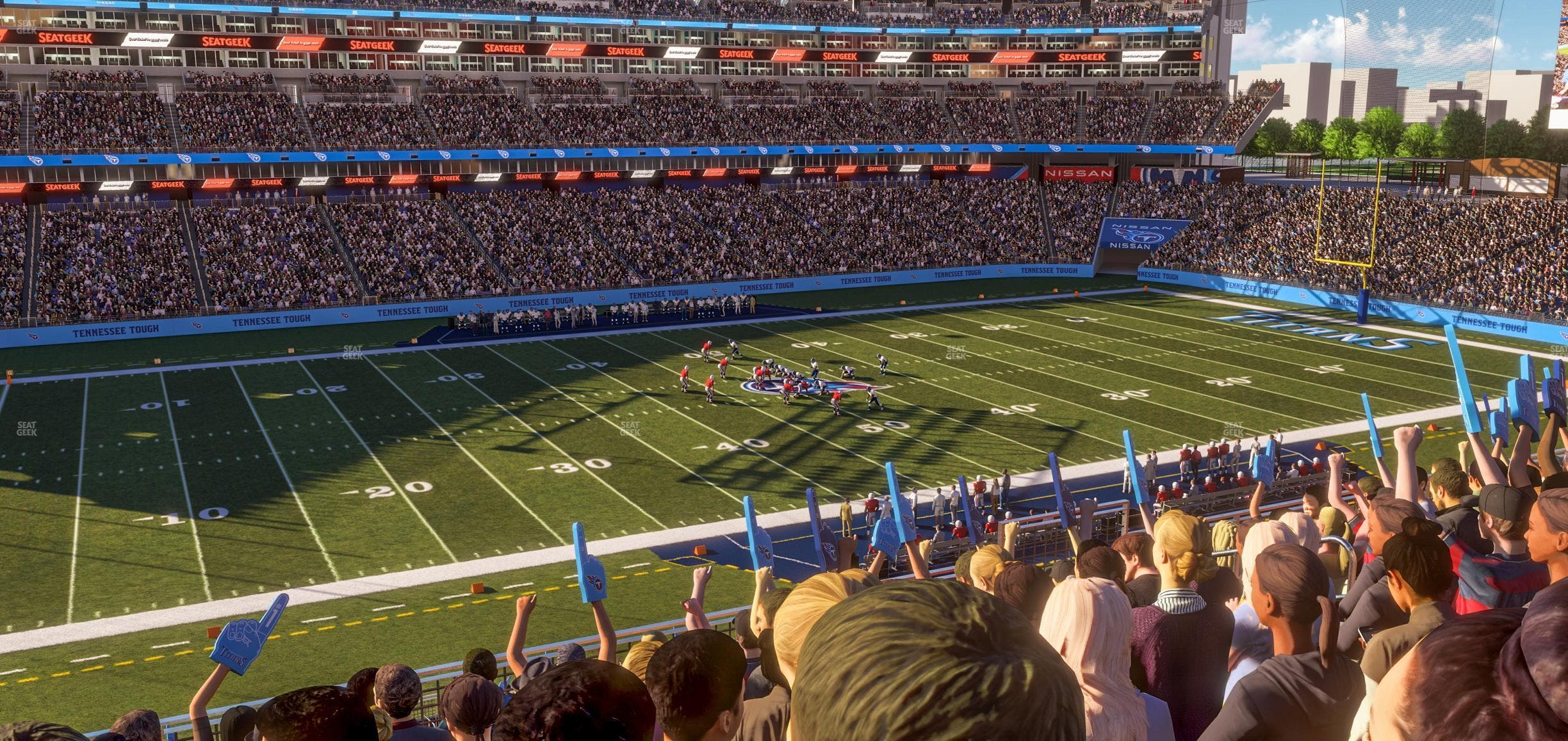Nissan Stadium - Section 215 Seat View