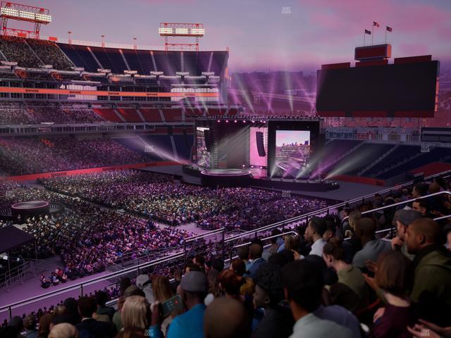Nissan Stadium - Section 215 Seat View