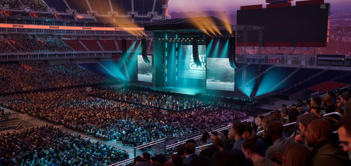 Nissan Stadium - Section 215 Seat View