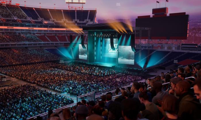 Nissan Stadium - Section 215 Seat View