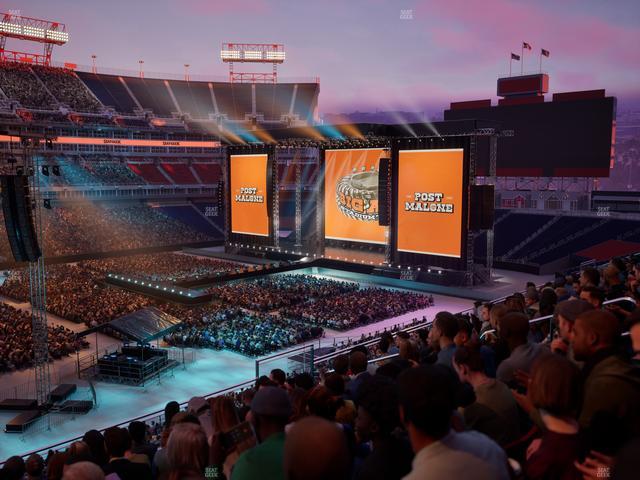 Nissan Stadium - Section 215 Seat View