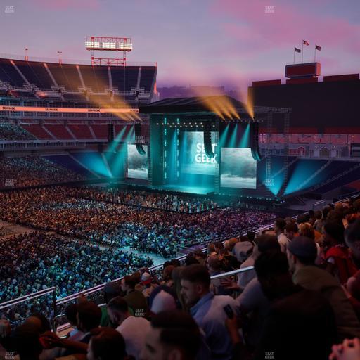 Nissan Stadium - Section 216 Seat View