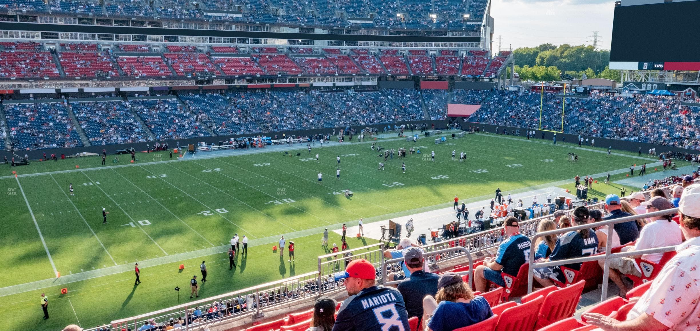 Nissan Stadium - Section 216 Seat View