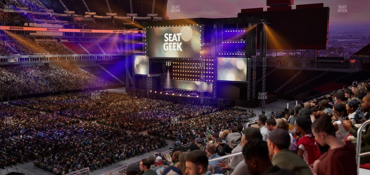 Nissan Stadium - Section 216 Seat View