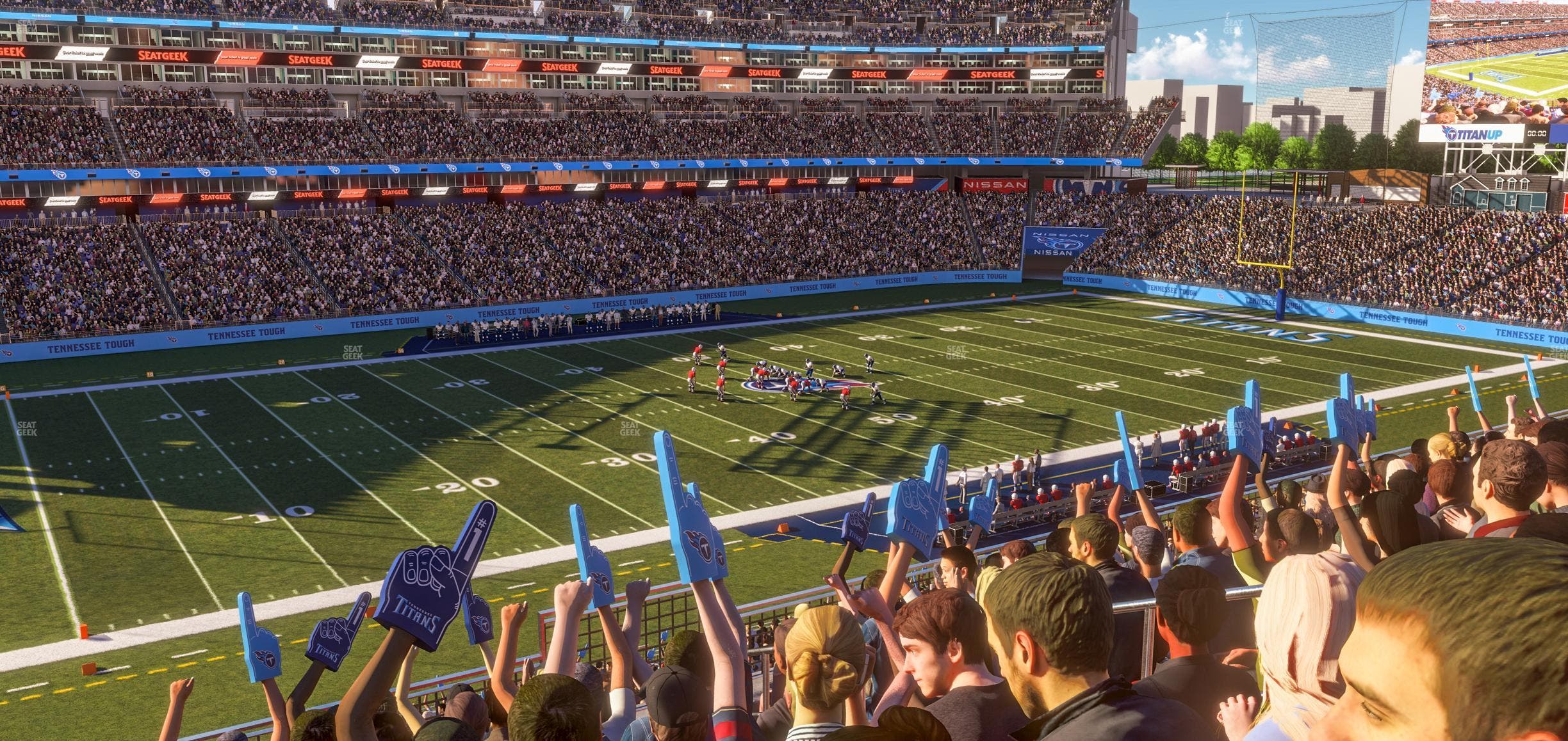 Nissan Stadium - Section 216 Seat View