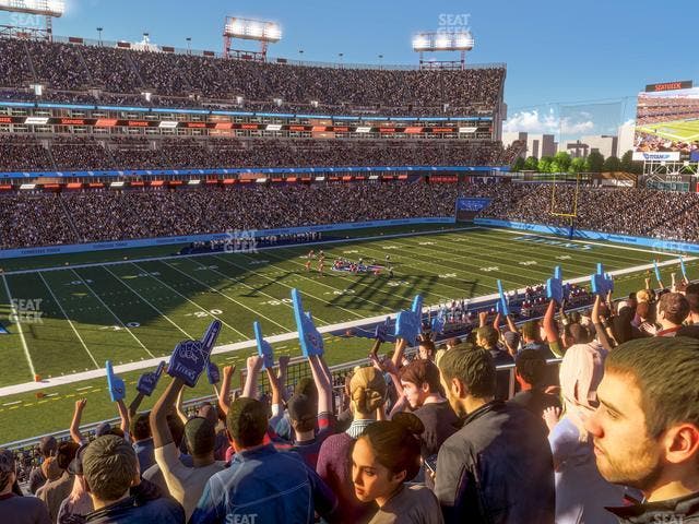 Nissan Stadium - Section 216 Seat View
