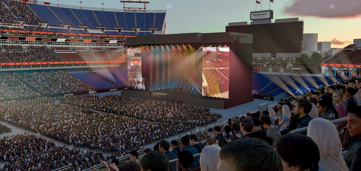 Nissan Stadium - Section 216 Seat View