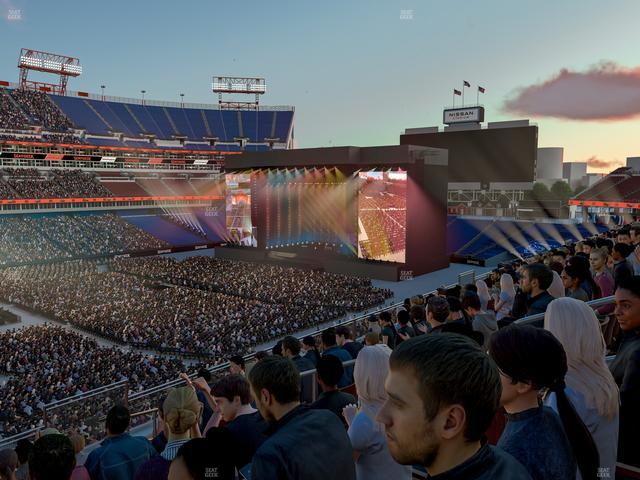Nissan Stadium - Section 216 Seat View