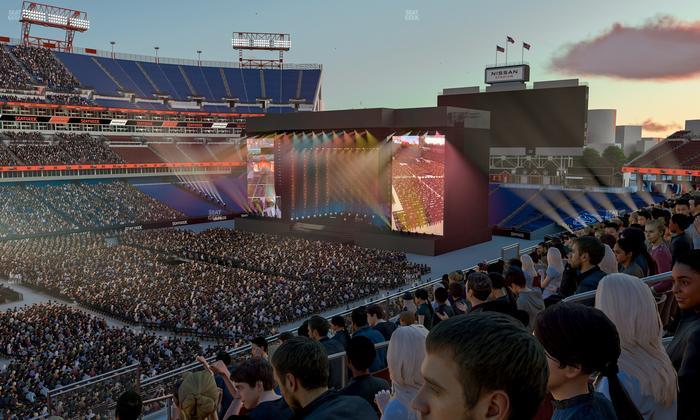Nissan Stadium - Section 216 Seat View