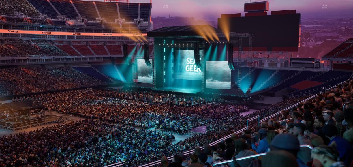 Nissan Stadium - Section 217 Seat View