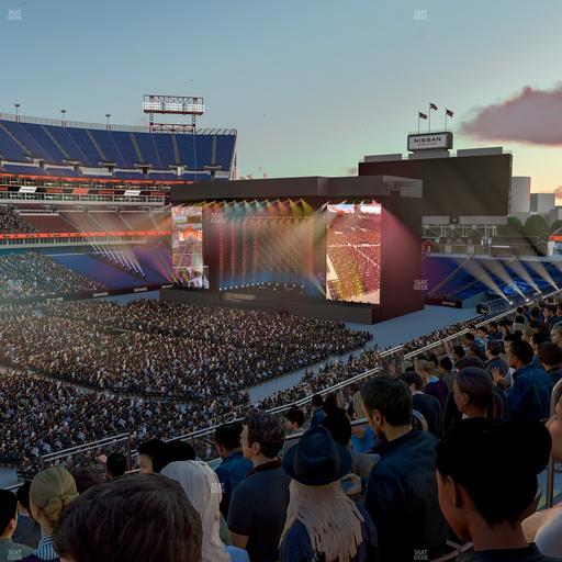 Nissan Stadium - Section 217 Seat View