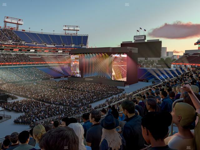 Nissan Stadium - Section 217 Seat View
