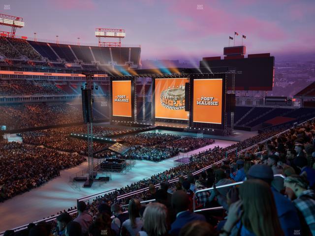 Nissan Stadium - Section 217 Seat View