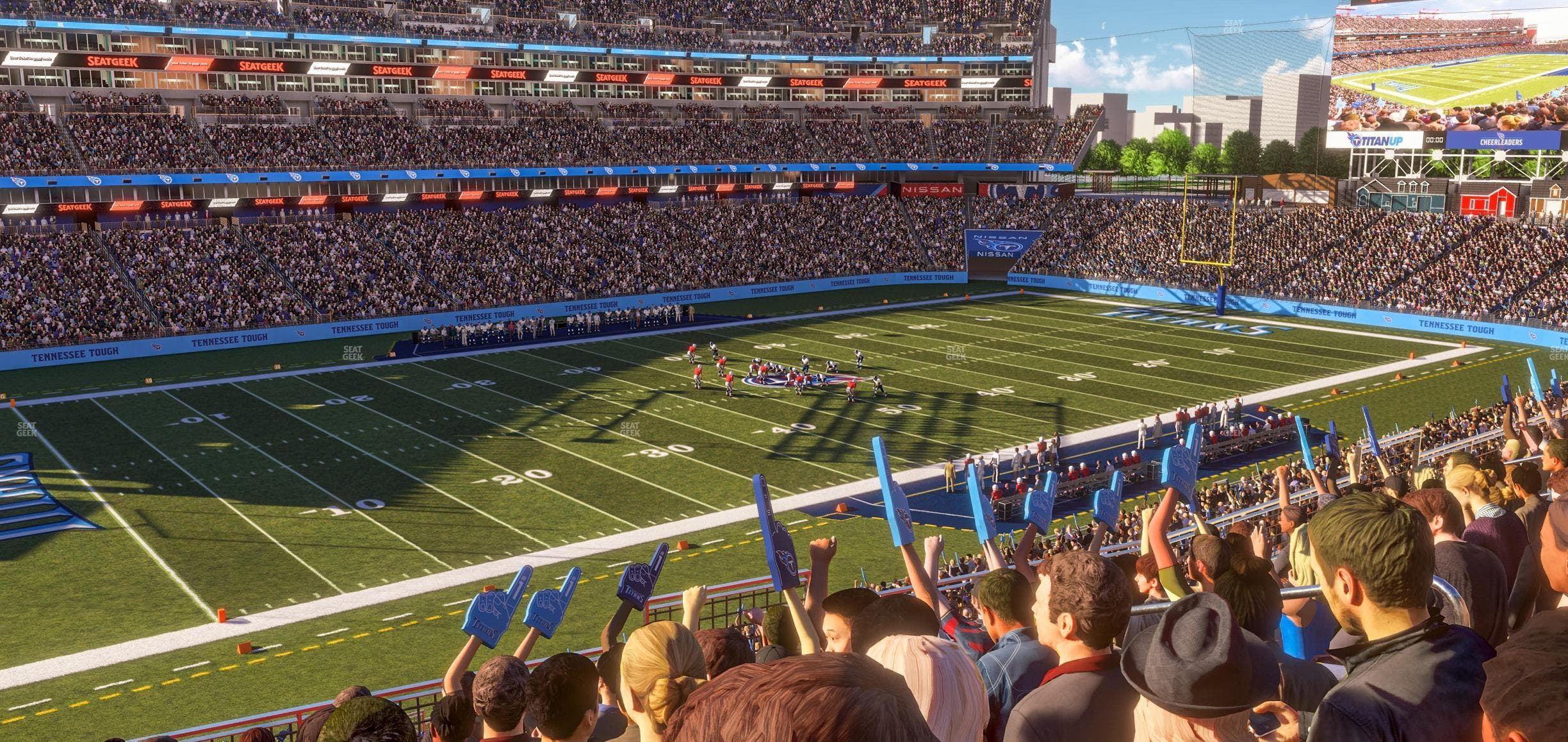 Nissan Stadium - Section 217 Seat View