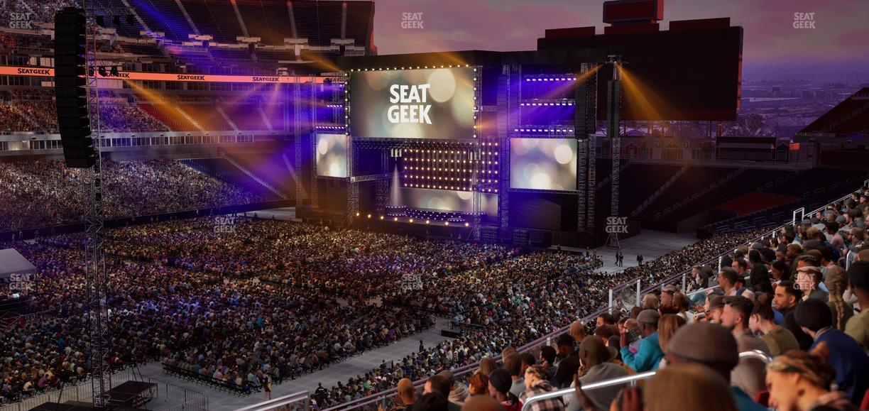 Nissan Stadium - Section 217 Seat View