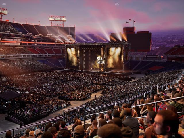 Nissan Stadium - Section 218 Seat View