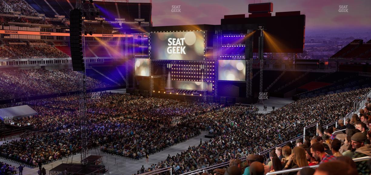 Nissan Stadium - Section 218 Seat View