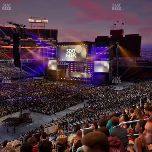 Nissan Stadium - Section 218 Seat View