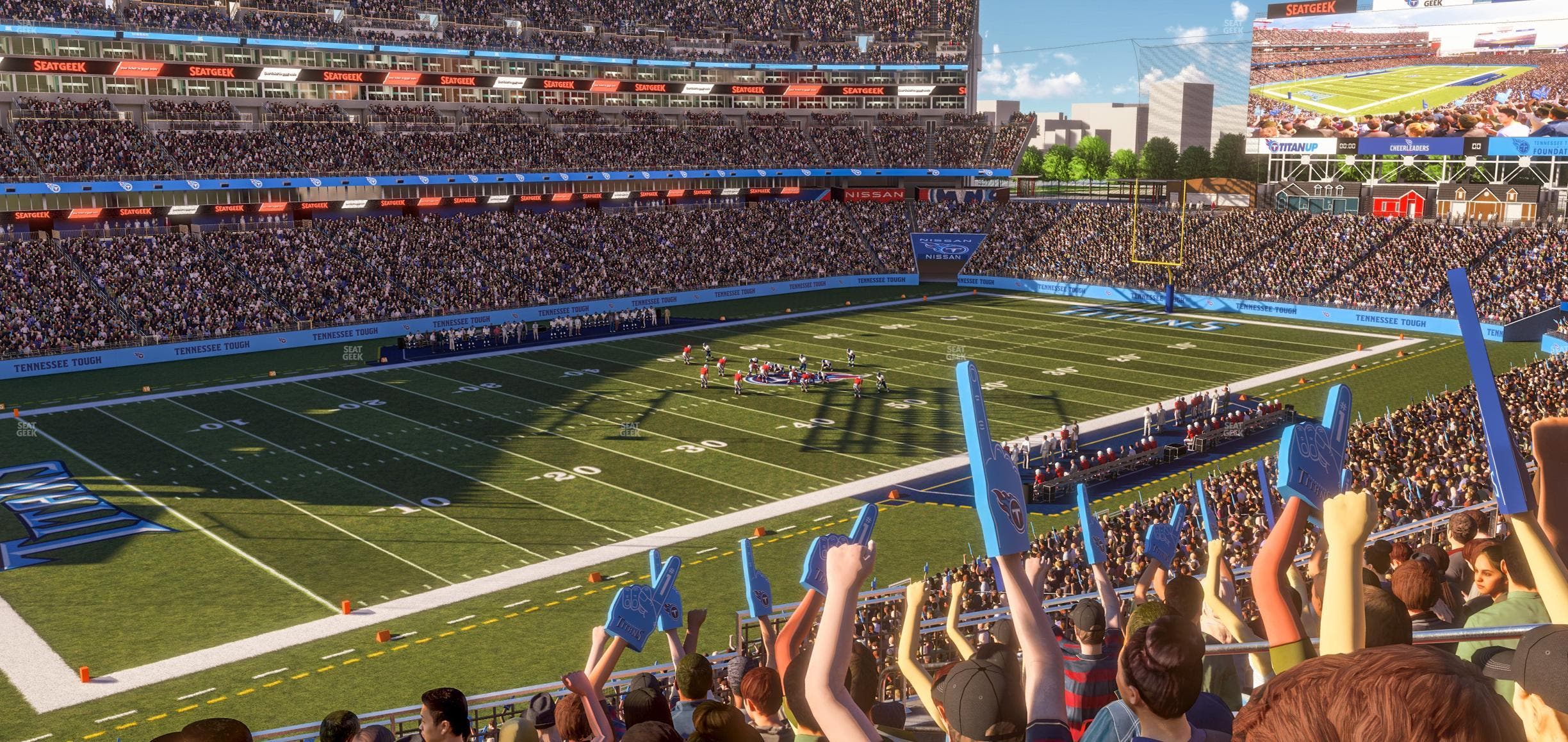 Nissan Stadium - Section 218 Seat View