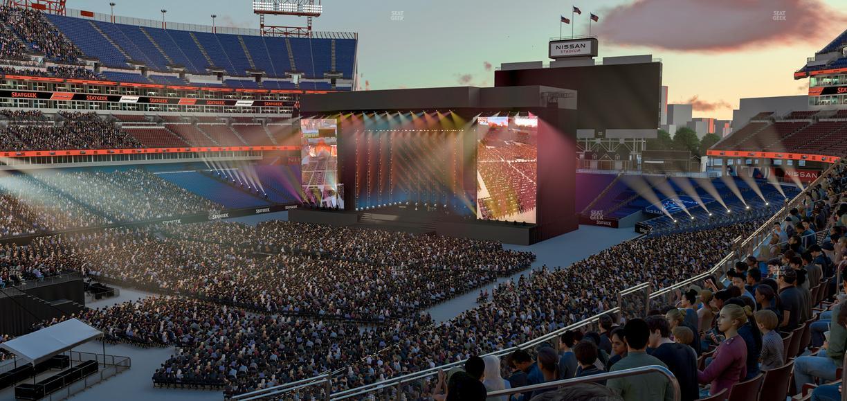 Nissan Stadium - Section 218 Seat View