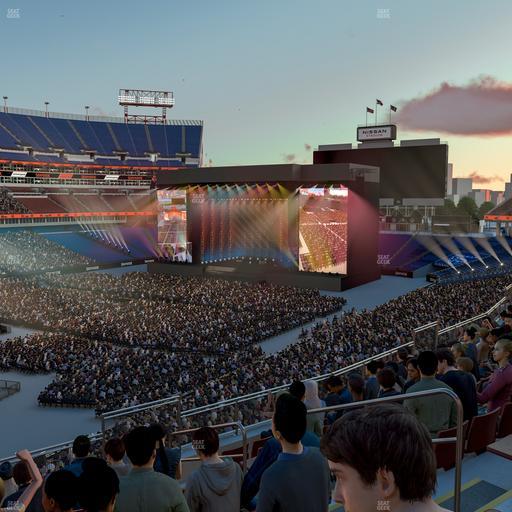Nissan Stadium - Section 218 Seat View