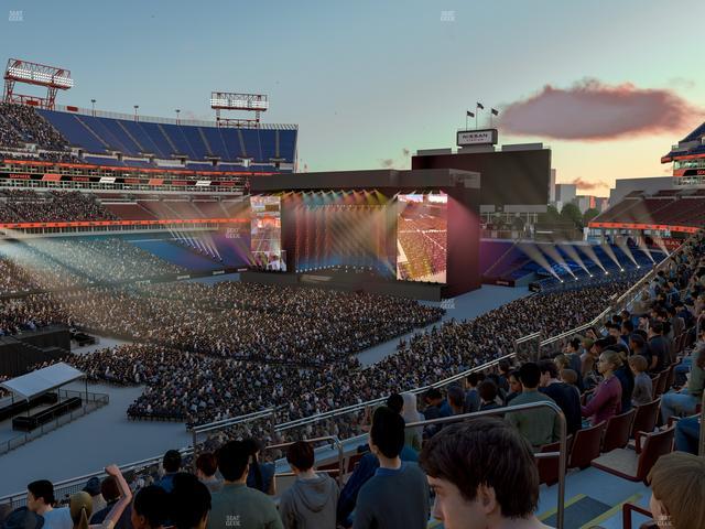 Nissan Stadium - Section 218 Seat View