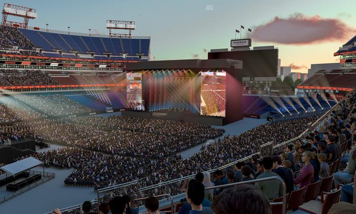 Nissan Stadium - Section 218 Seat View