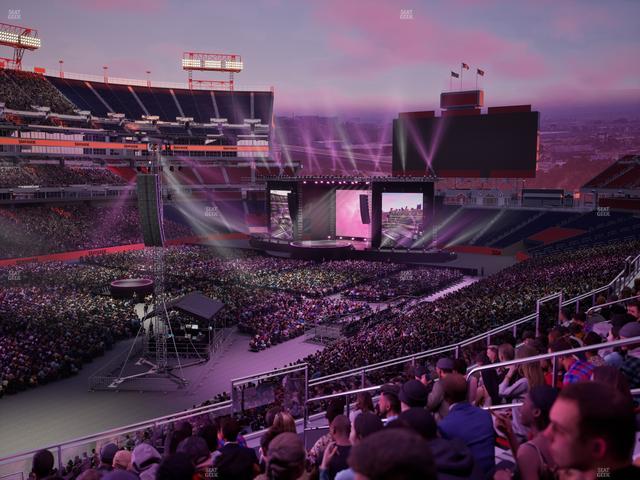 Nissan Stadium - Section 218 Seat View