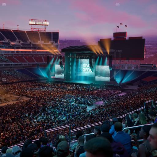 Nissan Stadium - Section 218 Seat View