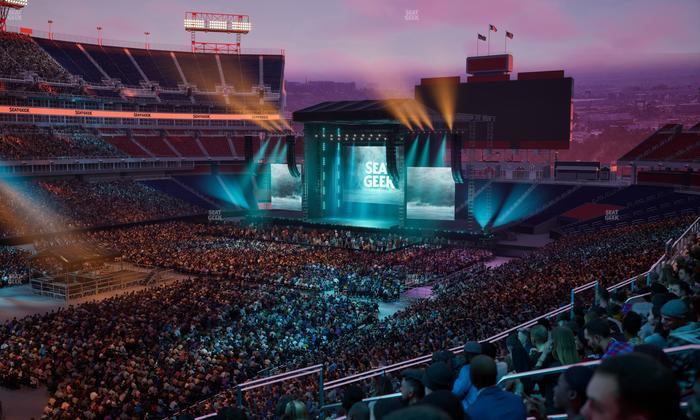 Nissan Stadium - Section 218 Seat View