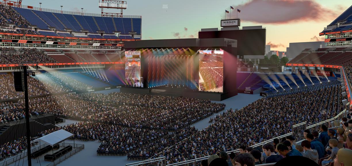 Nissan Stadium - Section 219 Seat View