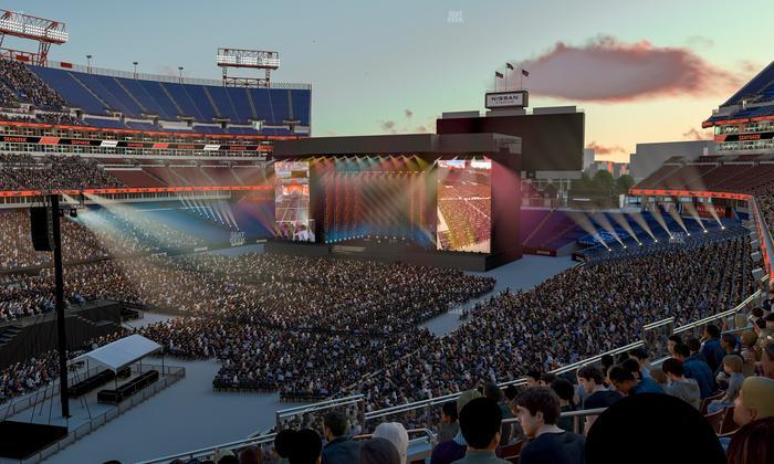 Nissan Stadium - Section 219 Seat View
