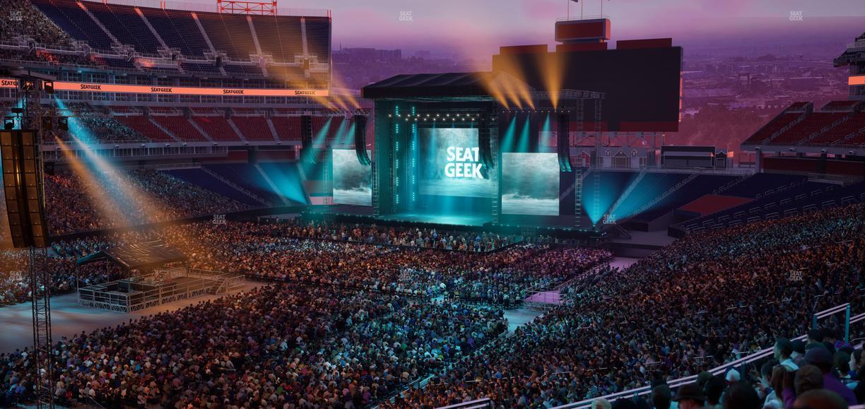 Nissan Stadium - Section 219 Seat View