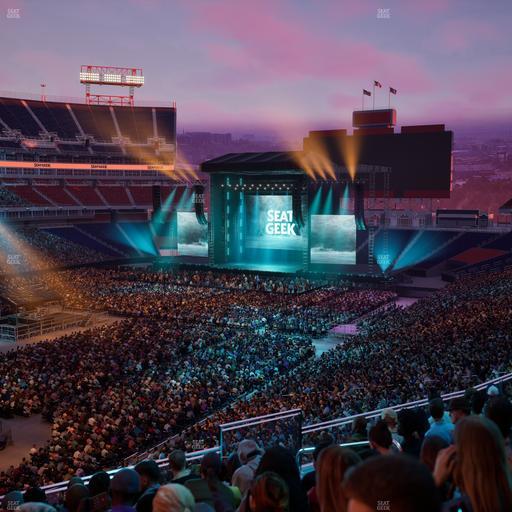 Nissan Stadium - Section 219 Seat View