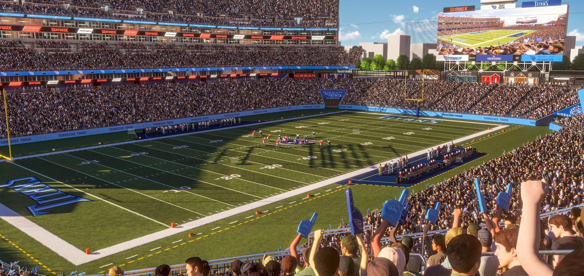 Nissan Stadium - Section 219 Seat View