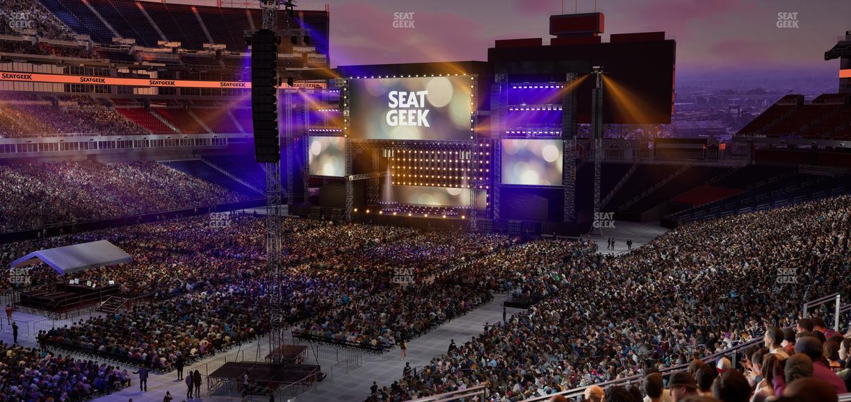 Nissan Stadium - Section 219 Seat View