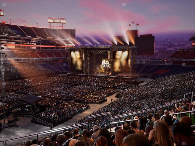 Nissan Stadium - Section 219 Seat View